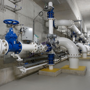 Actieve koolfilters voor waterproductiecentrum Eeklo