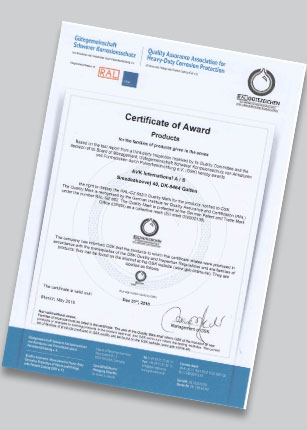 Certificaat GSK product